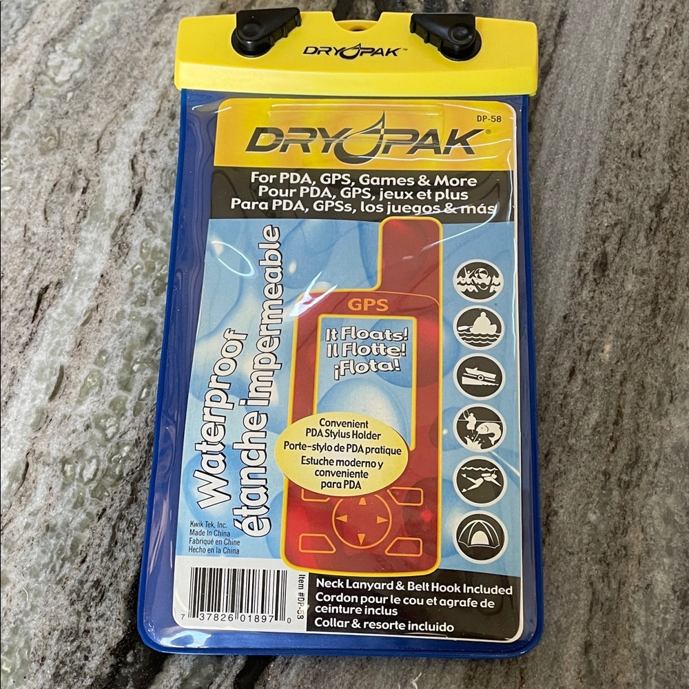 Dry Pak Waterproof Blue Phone Case